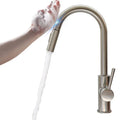 Commercial Sprayer Pull Down Kitchen Sink Faucet 360 Degree Swivel Automatic Sensor Smart Touch Tap