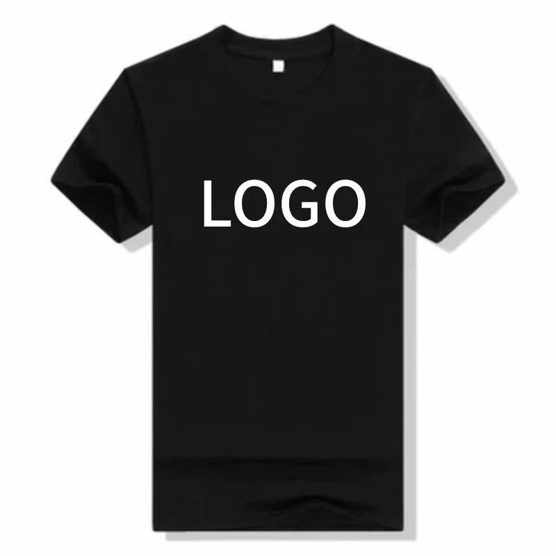 Custom LOGO Summer 2020 New Arrive Cotton Short Sleeve T-shirt for Men
