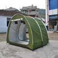 CZX-555 2-Person Beach Tent Easy Setup Bike Tent with UPF50+ UV Protection Sun Shade Heat & Light-Blocking Features