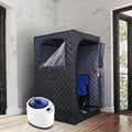 Full Size Portable Home Spa Relaxation Sauna Machine Remote Control Steam Sauna Room Tent
