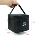 Large Adult Eco-Friendly Insulated Lunch Tote Bag Zipper Closure PEVA Lining Durable Oxford Polyester Portable Office Cooler