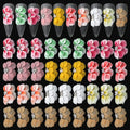 Wholesale Handmade Nail Jewelry Flower Acrylic for Nail Accessories Decorations Supply DIY Resin 3D Flower Nail Art