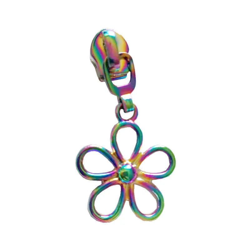 Different rainbow Pulls for Nylon Zipper