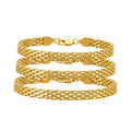 Anti Tarnish Jewelry Women's Accessories Waterproof Bijoux En Acier Inoxydable Stainless Steel Mesh Chain Link Bracelets Women