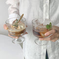 Ins Ice Cream Cup High-value Simple Yogurt Dessert Cup Pudding Glass