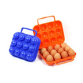 Portable Outdoor Eco-Friendly Egg Tray Holder 12pcs Egg Protection Box Freshness Preservation Flexible Rectangle Design Durable