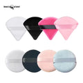 Beauty Planet Top Seller Triangle Puff Loose Powder Makeup Sponge Soft Cosmetic Makeup Puff Velvet Face Customized Powder Puff
