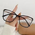 New Arrival PC Metal Cateye Fashionable Glasses Frame UV400 Photochromic Blue Anti Light CE Certified 5 Colors Women MegaBDM