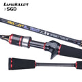 Lurekiller Big Trout 602 1.8 m Lure Fishing Rod Peche 2 Tips Power High Carbon 2 Sections Spinning Baitcasting Ultra Fishing Rod