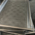 Industrial Oven Refrigerator Use Custom Size Stainless Steel Bun Donut Cupcake Burger 60*40 Perforated Baking Trolley Tray Pans