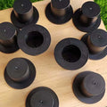 Diy Small Hat Children Toys Doll Accessories Black Plastic Clown Hat Christmas Decoration Mini Hat Craft Gift Accessories