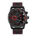 TOMI-NS Watch Men Big Dial Quartz Watch Mens Fashion Brand Luxury Leather Sports Wristwatch Date Clock
