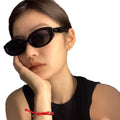 STORY KDD3314 Ins Fashion Vintage Oval Sun Glasses New Arrival Women Small Frame Shades Cat Eye UV400 Sunglasses for Ladies