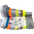 Wholesale 3M High Visibility Silver Grey Reflective Fabric Tape ANSI/ISO Certifications Waterproof Washable for Safety Clothing