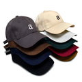 Cotton Material Unstructured Hat Caps Wholesale Cheap Soft Caps With Embroidery Logo Letter a Cap in Stock on Sale