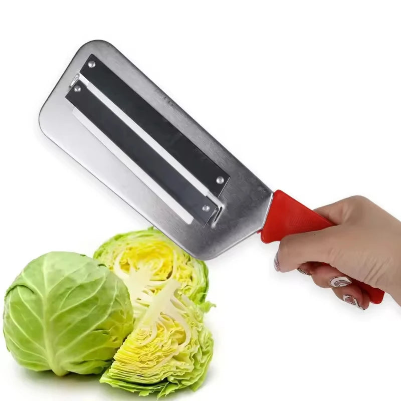 Multifunctional Kitchen Vegetable Manual Cutter for Making Homemade Coleslaw Knife Stainless Steel Cabbage Hand Slicer Shredder