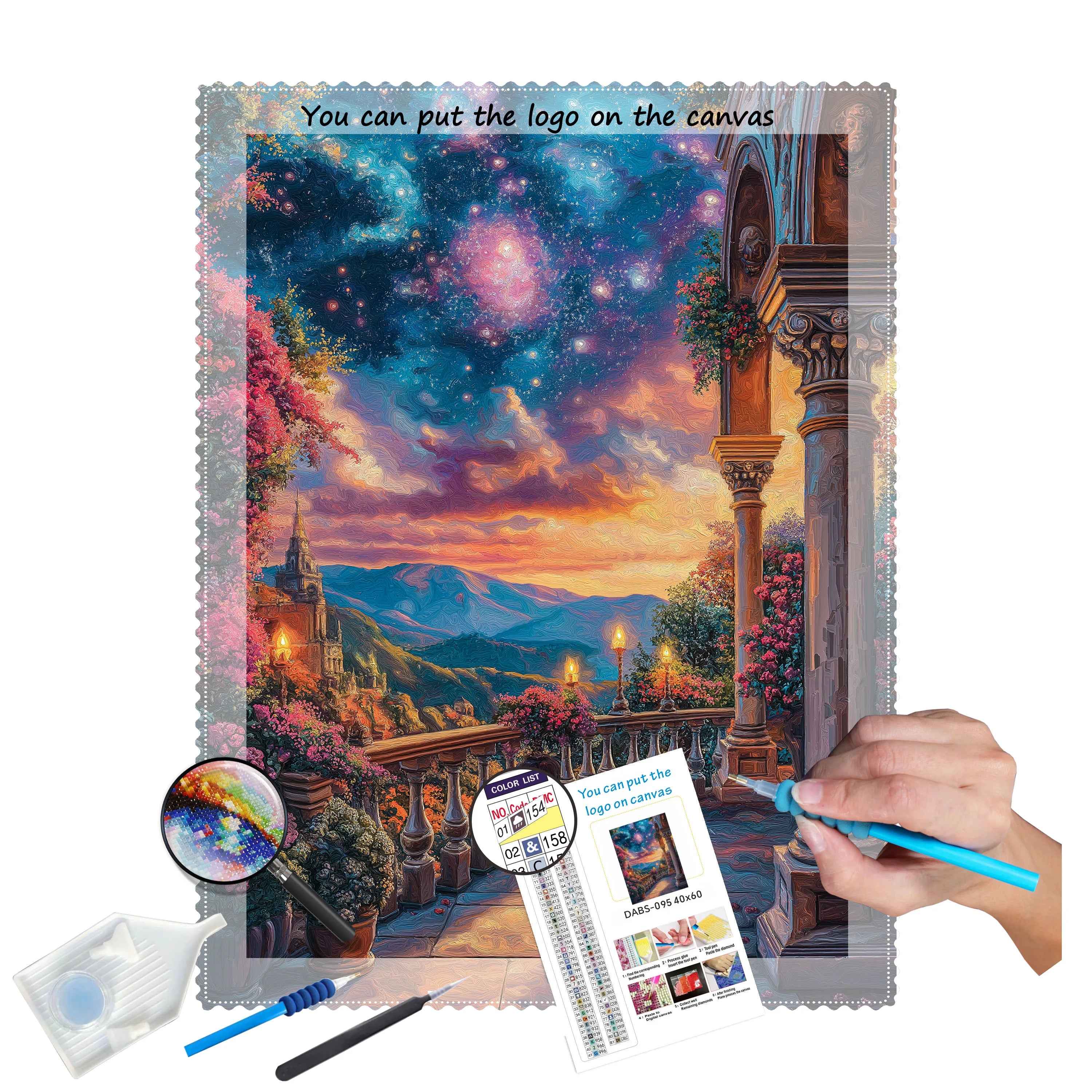 N-2806 Custom DIY 5D Diamond Painting Kits Portrait Wall AB Drills Wall Decor Diamond Painting