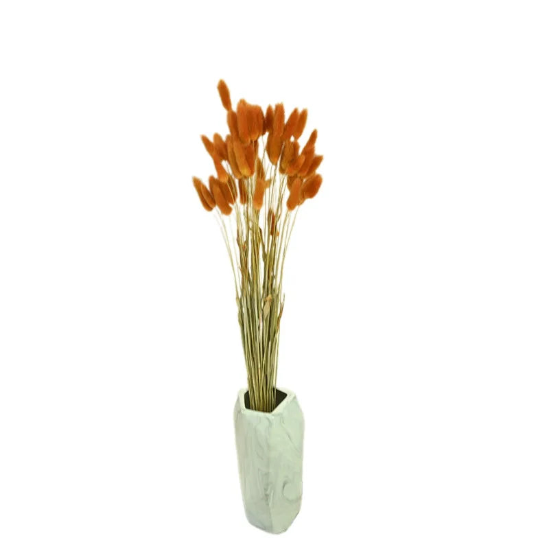 Fantasy Flower Immortal Small Bouquet Luxury Rabbit Tail Grass Real Dried Flowers Plants 30 Pieces/Bunch for Mother's Day