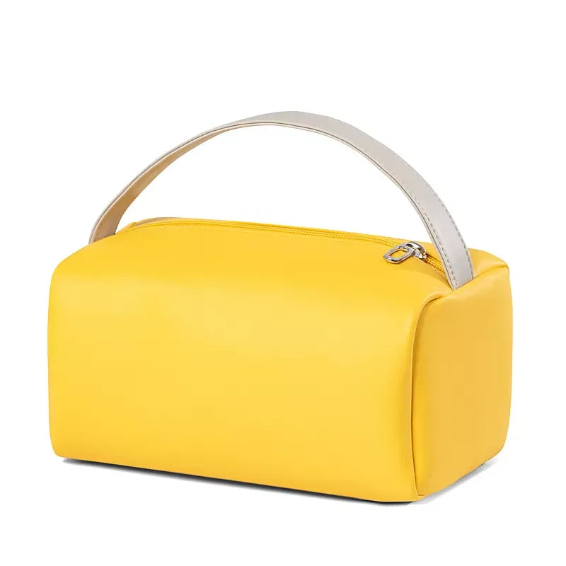 Custom Private Label Toiletries Storage Makeup Bags Waterproof PU Leather High-quality Cosmetic Bags Travel Portable Zipper Bags