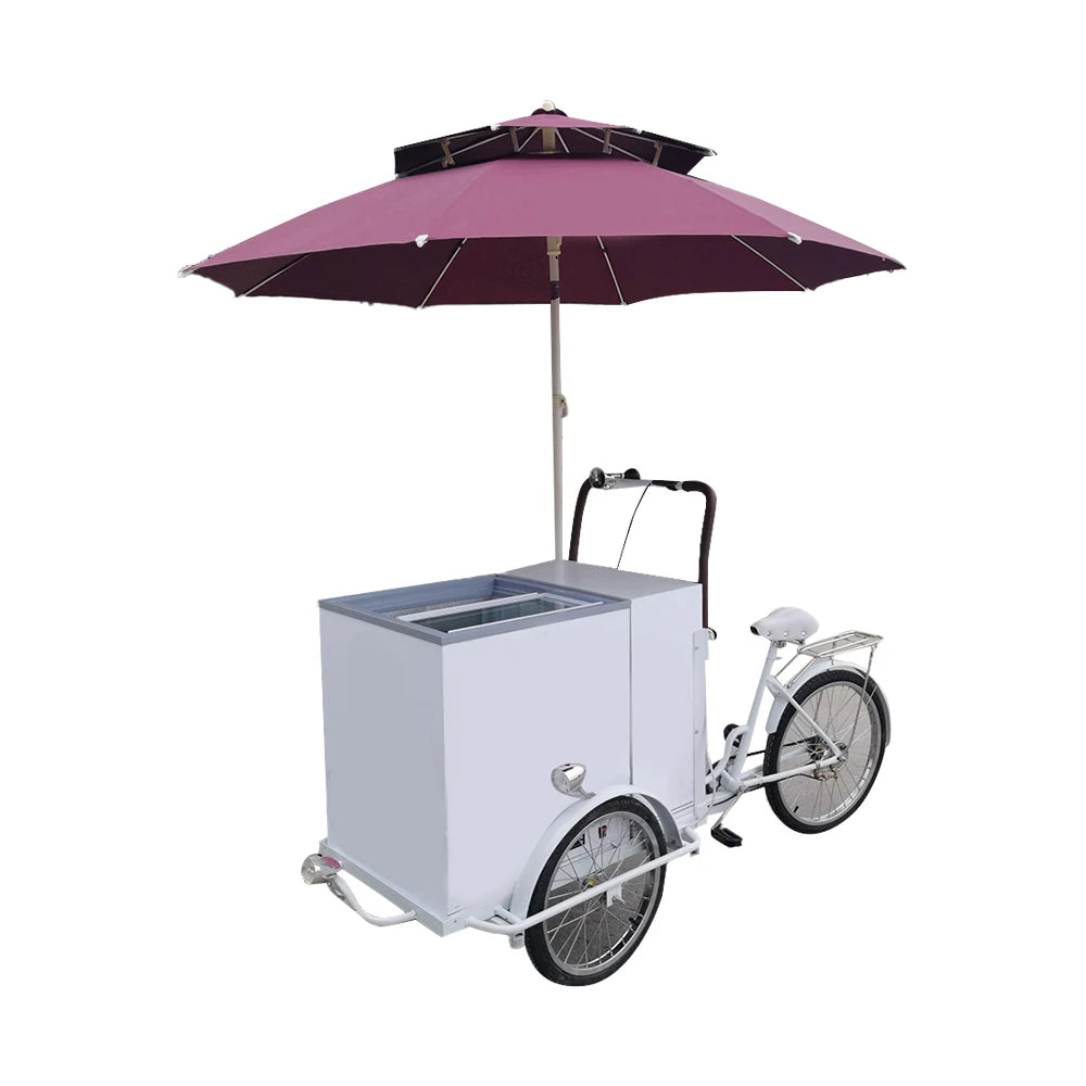 New Design Fashion Coffee Bike Trailer Mobile Coffee Cart Coffee Trike