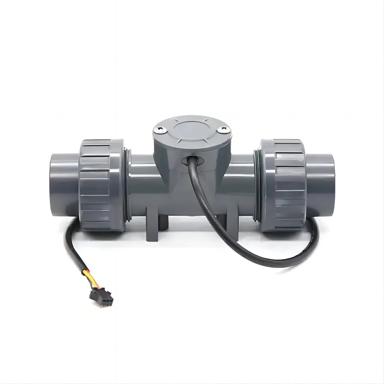 1inch-3inch UPVC Water Flow Sensor for Garden Irrigation Water Supply Pipe Paddle Wheel Rotor Flow Pulse Meter Water Sensor