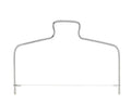 Customizable Logo Single Wire Leveler 2-Wire Stainless Steel Layer Cake Slicer Cutter PC Silicone Baking & Pastry Tools