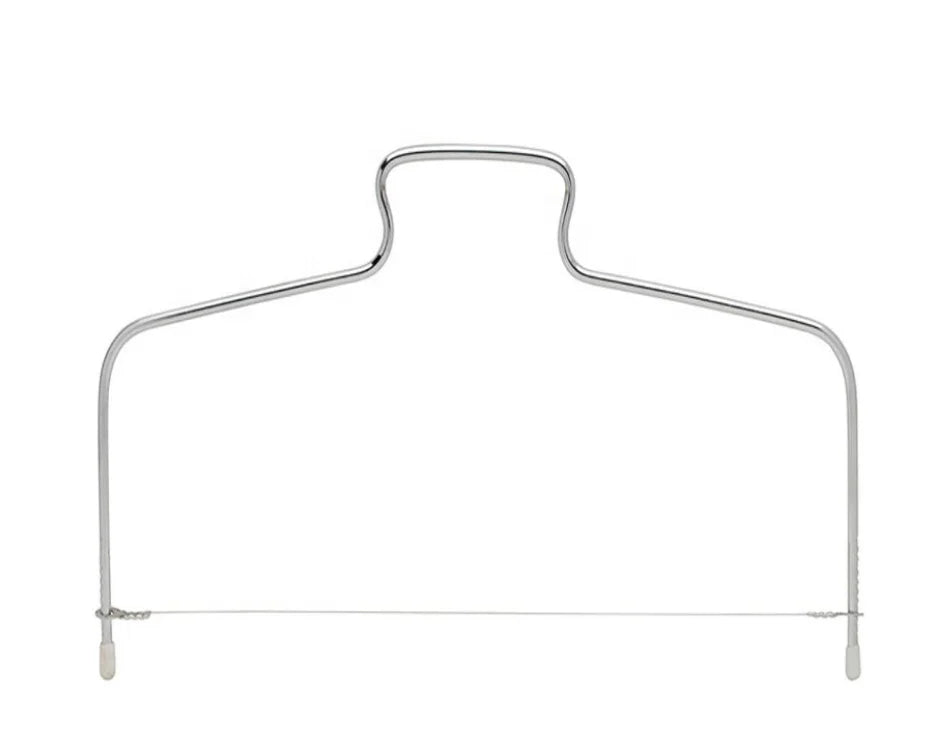 Customizable Logo Single Wire Leveler 2-Wire Stainless Steel Layer Cake Slicer Cutter PC Silicone Baking & Pastry Tools
