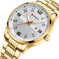New CURREN Men Watch 8411 Casual Business Calendar Quartz Watches Stainless Steel Band Men's Wristwatches Luminous Clock Man