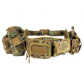 Yakeda Gear Cinturon Tactical Belt Hunting Gear Molle Heavy Duty Soft Padded Tactical Belt With Pouches Tactical Equipment