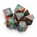 16mm Polyhedral Custom RPG DnD Resin Dice with Sharp Edges for Dnd Players