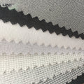 Eco-friendly Factory Fusible Interlining 100D Woven 100% Polyester Dry Treatment Woven Interlining for Garment
