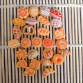 Mini Resin Cute Food Miniature for Phone Decoration Food Nail Charms