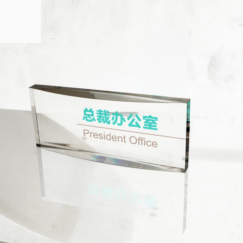 Factory Custom Transparent Acrylic Block for Office Display Custom Acrylic Block Display Racks Display Stand Acrylic Sheet