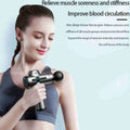 Pro Mini Rechargeable ABS Material Body Fitness Massage Gun Deep Tissue Percussion Vibration for Muscle