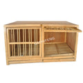 Foldable Matching Wooden Cages for Parrots Pigeons Birds Wooden Birdcage Folding Female&Male Breeding Birdhouse