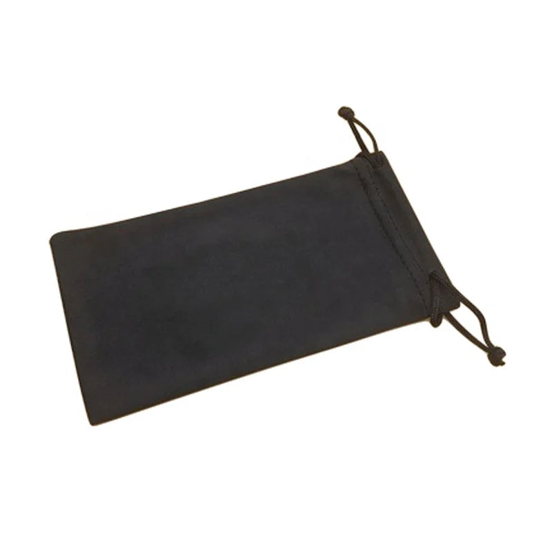 Wholesale Custom Microfiber Sunglasses Bag Pouch Ready Goods Soft Drawstring Cheaper Eyeglasses Case