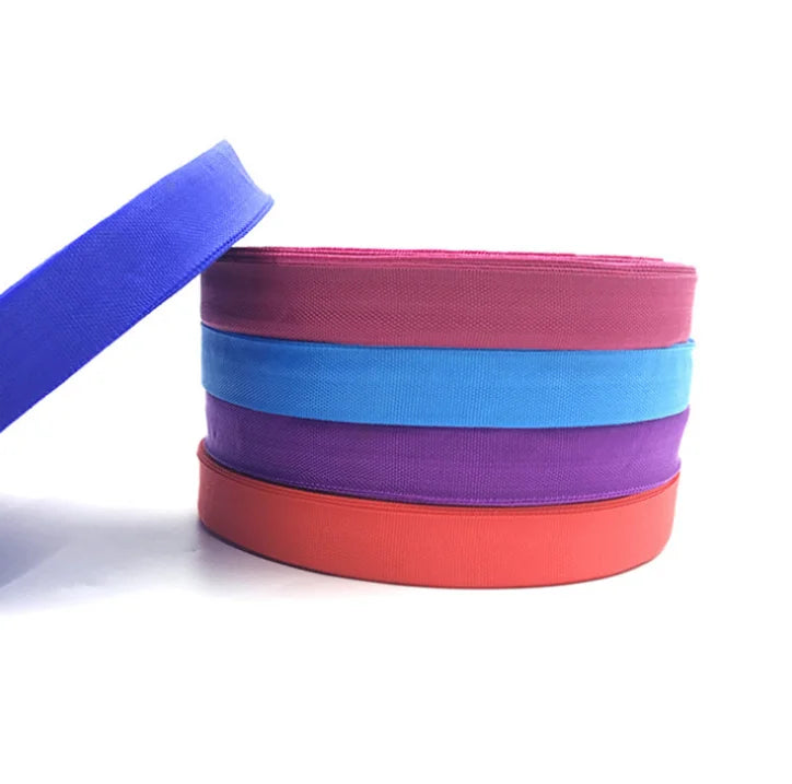 High Tenacity Colorful Jacquard DIY Bag Luggage Strap Belting Tape Custom Heavy Edging Webbing Strap Custom Logo Factory