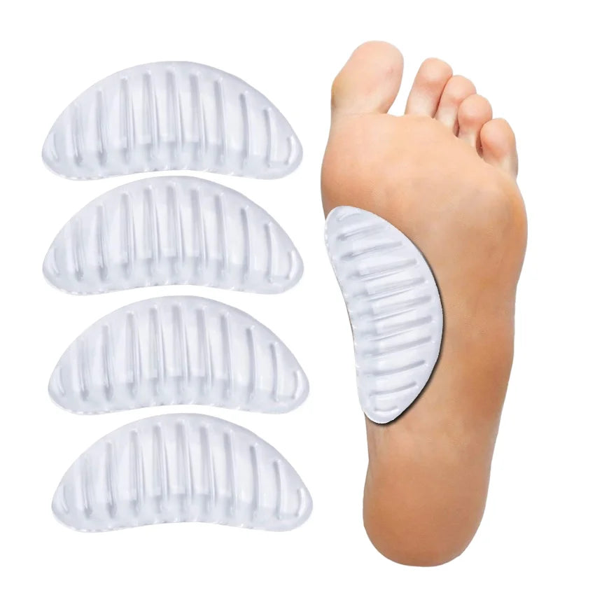 Professional Orthotic Arch Support Insoles-Flat Foot Corrector Silicone Gel Cushion Orthopedic Shoe Inserts for Men & Women