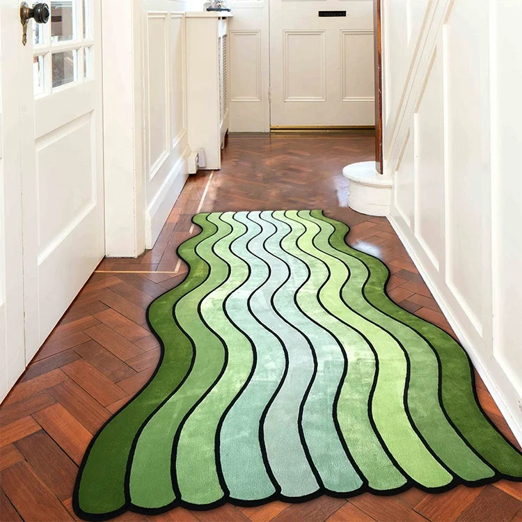 Craft Collection Modern Abstract High Pile Tufted Floor Mat Area Rugs for Living Room Bedroom Dining Home Office