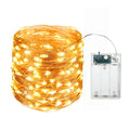 Outdoor Indoor Copper Wire Fairy Lights Battery  Operated Christmas Lights for Garden Yard Patio Tree Party-Battery Operated