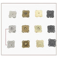 Wholesale Invisible Metal Sewing Snap Buttons Fasteners Press Buttons for Leather Garment Bags Clothing