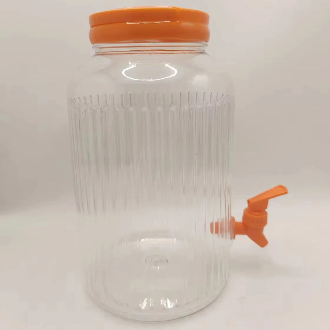 Portable Eco-Friendly Plastic Beverage Dispenser with Spigot Vehicle-Powered for Outdoor Use at Parties & Summer Events