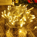 10M 100LED Fairy String Lights Christmas Holiday Indoors Outdoors LED Lights for Wedding Party Home Garden Camping Decoration