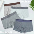 Bamboo Men's Mid-Rise Breathable Eco-Friendly Seamless Boxers with Custom Logo