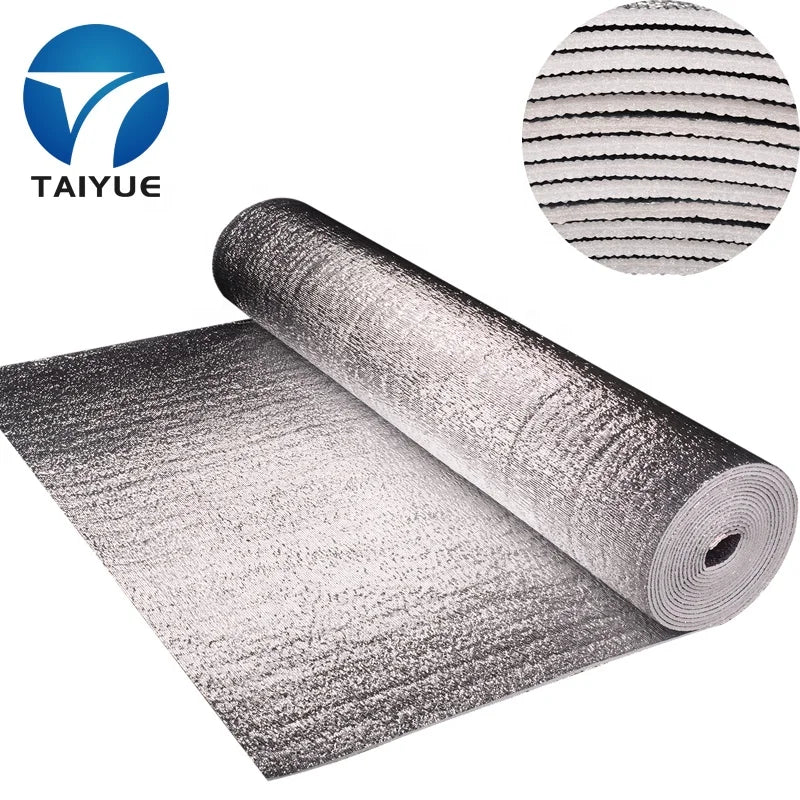 Radiant Barrier Aluminum Foil Insulation Material EPE/XPE Foam for Fire-Resistant Closed-Cell Thermal Construction Insulation