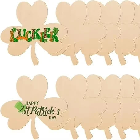Tailai DIY 3D Flower Spring Wood Crafts to Paint Hanging for Kids Adults Cutouts Ornaments Painting Decorations