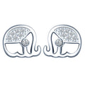 MOQ 1 Pair Cute Elephant Earrings 925 Sterling Silver Stud Earrings for Kids Girls