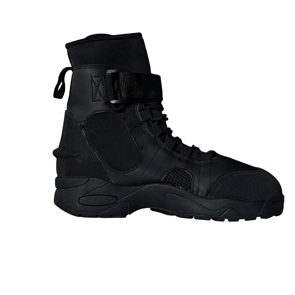 Neoprene Rescue Rubber Leather Safety Warm Protective Boots for Men and Women Boots Outdoor