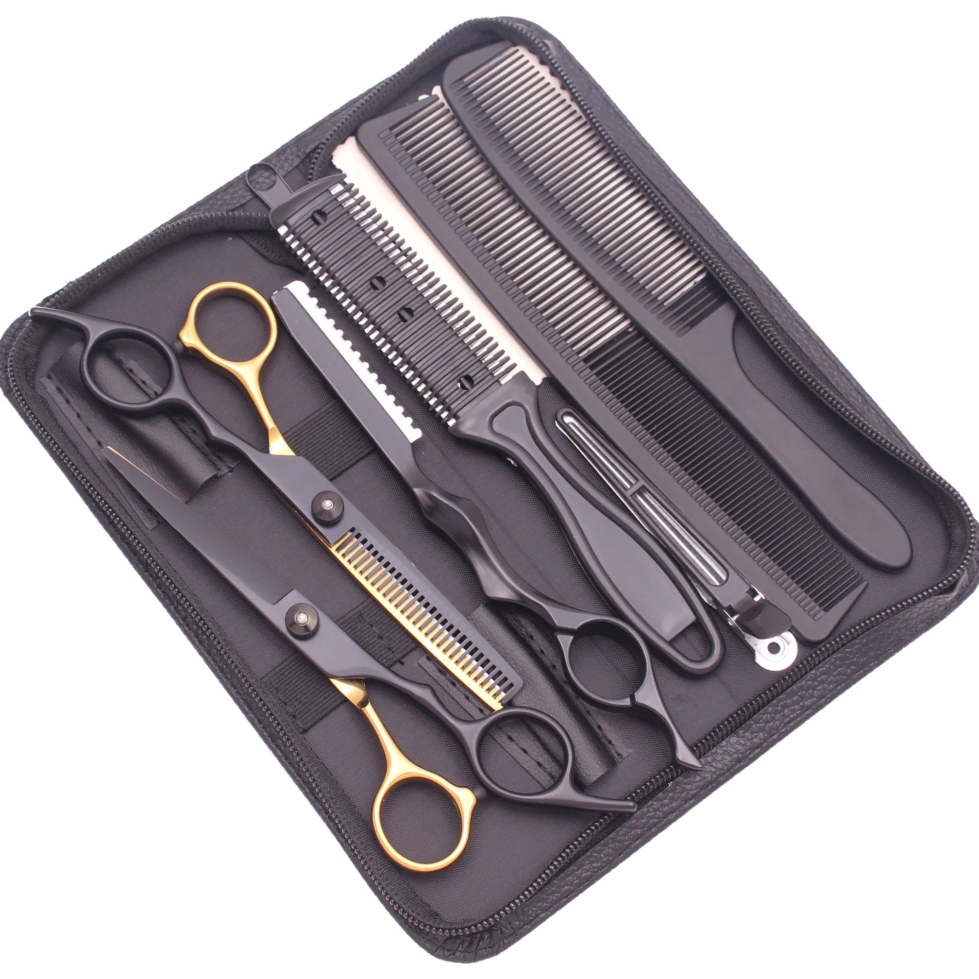 Hairdressing Scissors 6'' AQIABI Hair Cutting Scissors Thinning Shears Hair Scissors Barber Shop Haircut Set Dropshipping C1001
