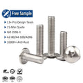 China Screw Manufacturer M4.5 M5 Tornillos De Acero Inoxidable M6 55mm 304 Stainless Steel Phillips Truss Head Screw 316